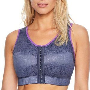 Enell Maximum Control sports bra, size 4, Purple Reign